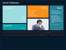 Tablet Screenshot of jamesmatheson.com